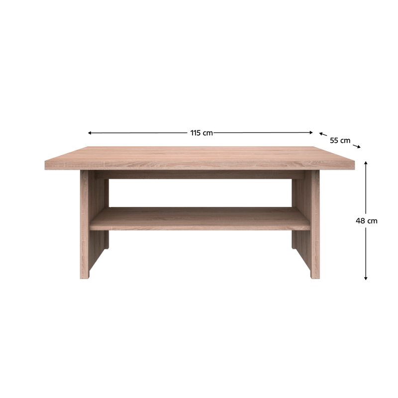 Casa si Gradina/Mobilier/Mese si birouri/Masute de cafea - Masuta de cafea 115, stejar Sonoma, TOPTY TIP 26 - Infinity.ro