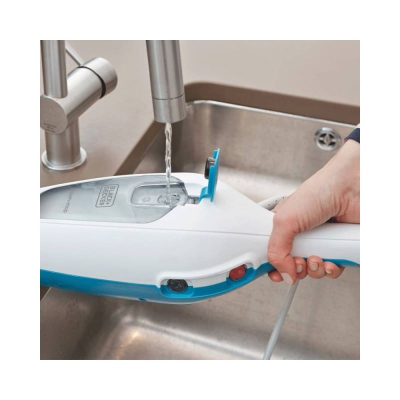 Electronice si Electrocasnice - Ingrijirea locuintei - Aparate de curatat cu abur - Black+Decker - Mop cu aburi 1300W EPP 1 in 1 [FSM13E1-QS] - Infinity.ro