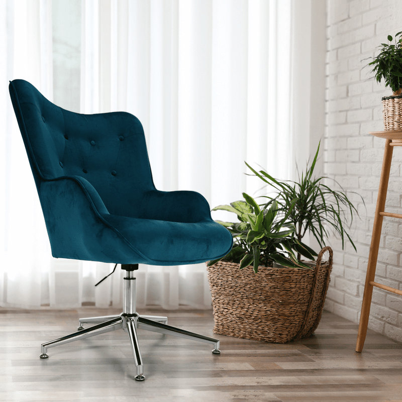 Casa si Gradina - Mobilier - Scaune si fotolii - Fotolii - Fotoliu de design, tesatura catifea crom, MARLOV - Infinity.ro