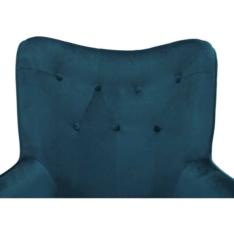Casa si Gradina - Mobilier - Scaune si fotolii - Fotolii - Fotoliu de design, tesatura catifea crom, MARLOV - Infinity.ro
