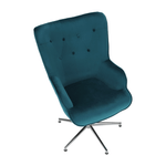 Casa si Gradina - Mobilier - Scaune si fotolii - Fotolii - Fotoliu de design, tesatura catifea crom, MARLOV - Infinity.ro