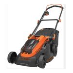 Casa si Gradina - Gradinarit si plante - Utilaje gradina - Masini de tuns iarba - Motocoasa, Masina pentru tuns gazon, iarba, acumulator 36V, 38 cm, 2x2.5 Ah Li-Ion, Black+Decker - Infinity.ro