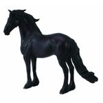 Jucarii, Copii si Bebe - Jucarii si jocuri - Figurine - Armasar Friesian - Animal figurina - Infinity.ro