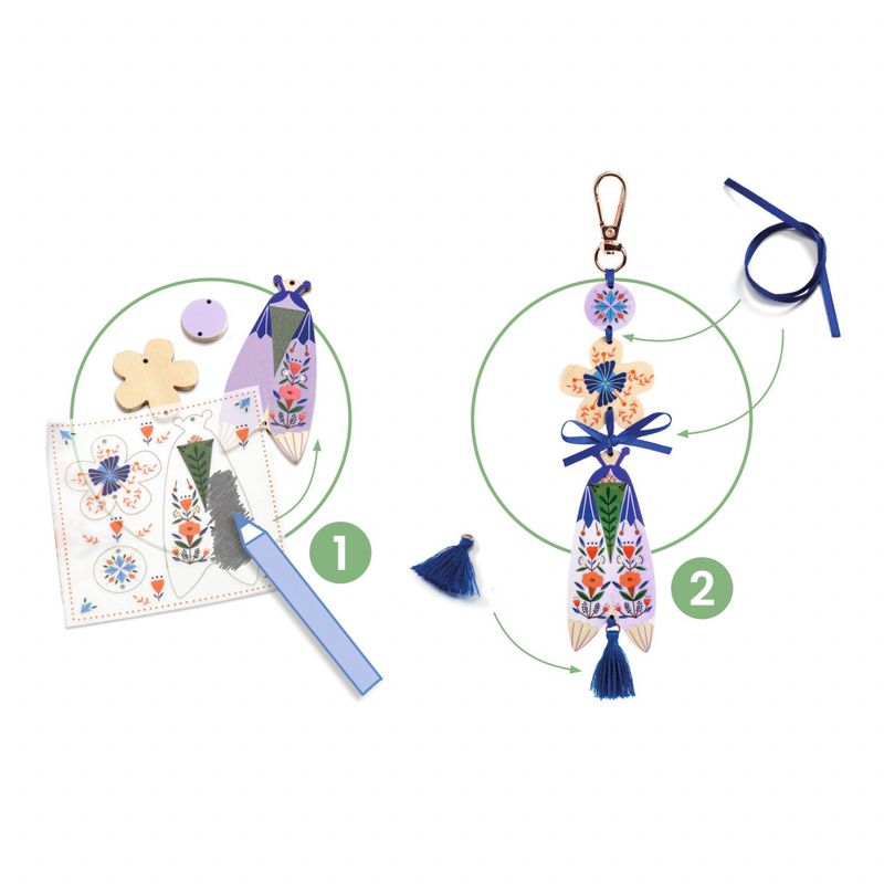 Jucarii, Copii si Bebe - Jucarii si jocuri - Jucarii & jocuri educative - Jocuri si jucarii educative - Set DIY Djeco, Brelocuri si accesorii - Infinity.ro