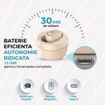 Ingrijire personala si Cosmetice - Sanatate si wellness - Aparate medicale - Aparate auditive - Aparat Auditiv cu acumulator, reincarcabil, Vixev, Volum reglabil 130 dB, Hipoacuzie Medie-Severa, 4 adaptoare urechi - Infinity.ro