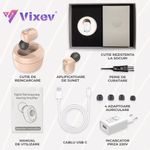 Ingrijire personala si Cosmetice - Sanatate si wellness - Aparate medicale - Aparate auditive - Aparat Auditiv cu acumulator, reincarcabil, Vixev, Volum reglabil 130 dB, Hipoacuzie Medie-Severa, 4 adaptoare urechi - Infinity.ro
