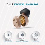 Ingrijire personala si Cosmetice - Sanatate si wellness - Aparate medicale - Aparate auditive - Aparat Auditiv cu acumulator, reincarcabil, Vixev, Volum reglabil 130 dB, Hipoacuzie Medie-Severa, 4 adaptoare urechi - Infinity.ro