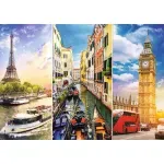 Jucarii, Copii si Bebe - Jucarii si jocuri - Jocuri si puzzle - Puzzle - Puzzle trefl 4000 calatorie in europa - Infinity.ro