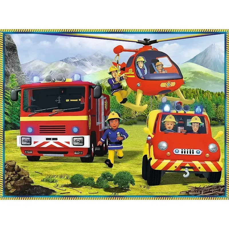 Jucarii, Copii si Bebe - Jucarii si jocuri - Jocuri si puzzle - Puzzle - Puzzle trefl 2in1 memo pompierii in actiune - Infinity.ro