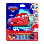 Jucarii, Copii si Bebe - Jucarii si jocuri - Jucarii & jocuri educative - Seturi pictura si desen - Cars set pentru desen giga block 4 in 1 - Infinity.ro