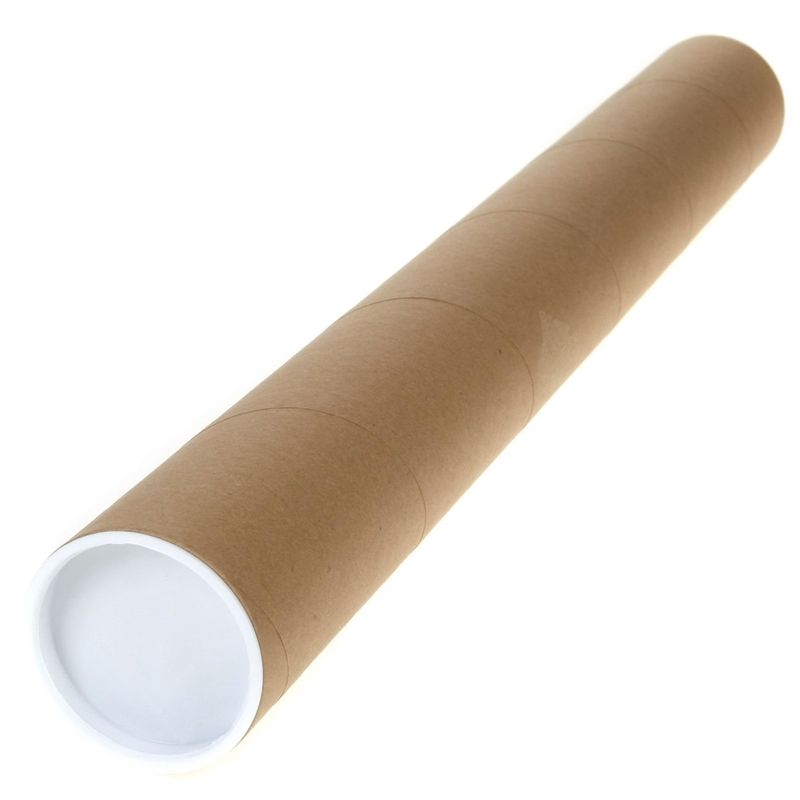 Carti si Birotica - Birotica - Articole ambalare - Tub din carton pentru protectie la transport folii si printuri, lungime 130 cm, diametru ø76mm, grosime perete 4mm - Infinity.ro