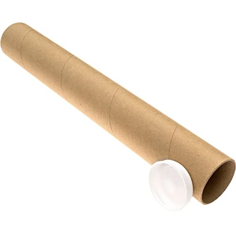 Carti si Birotica - Birotica - Articole ambalare - Tub din carton pentru protectie la transport folii si printuri, lungime 130 cm, diametru ø76mm, grosime perete 4mm - Infinity.ro