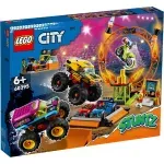 Jucarii, Copii si Bebe - Jucarii si jocuri - Seturi de constructie si cuburi - Cuburi si caramizi - Lego city arena de cascadorii 60295 - Infinity.ro