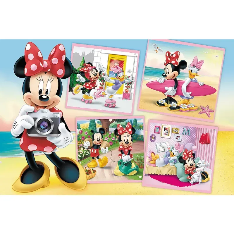 Jucarii, Copii si Bebe - Jucarii si jocuri - Jocuri si puzzle - Puzzle - Puzzle trefl 60 minunata minnie - Infinity.ro