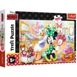 Jucarii, Copii si Bebe - Jucarii si jocuri - Jocuri si puzzle - Puzzle - Puzzle trefl 100 minnie la salonul de infrumusetare - Infinity.ro
