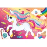 Jucarii, Copii si Bebe - Jucarii si jocuri - Jocuri si puzzle - Puzzle - Puzzle trefl 100 frumosul unicorn - Infinity.ro