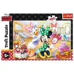 Jucarii, Copii si Bebe - Jucarii si jocuri - Jocuri si puzzle - Puzzle - Puzzle trefl 100 minnie la salonul de infrumusetare - Infinity.ro