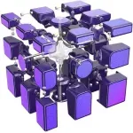 Jucarii, Copii si Bebe - Jucarii si jocuri - Seturi de constructie si cuburi - Cuburi si caramizi - Cub gan mirror m - Infinity.ro