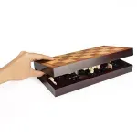 Sport si Outdoor - Alte sporturi - Sah si table - Joc sah din lemn in cutie - Infinity.ro