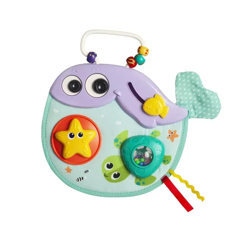 Jucarii, Copii si Bebe - Jucarii si jocuri - Jucarii bebelusi - Jucarii interactive bebelusi - Centru de activitati in forma de balenuta - Infinity.ro