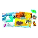 Jucarii, Copii si Bebe - Jucarii si jocuri - Jucarii & jocuri educative - Jocuri si jucarii educative - Joc educativ agerino animalutele si habitatele lor - Infinity.ro