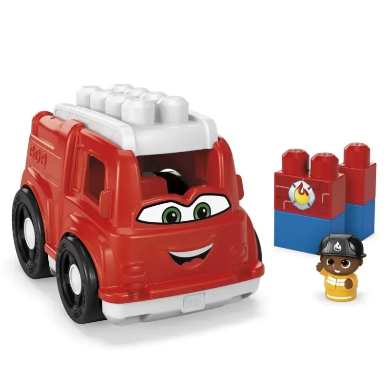 Jucarii, Copii si Bebe - Jucarii si jocuri - Seturi de constructie si cuburi - Cuburi si caramizi - Mega bloks first builders vehicul freddy firetruck - Infinity.ro