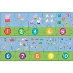 Jucarii, Copii si Bebe - Jucarii si jocuri - Jocuri si puzzle - Puzzle - Puzzle educational 20 piese numere peppa pig - Infinity.ro