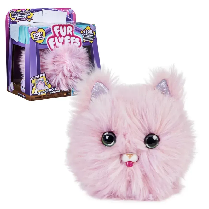 Jucarii, Copii si Bebe - Jucarii si jocuri - Jucarii de plus - Furr fluffs plus interactiv pisicuta - Infinity.ro