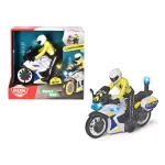 Jucarii, Copii si Bebe - Jucarii si jocuri - Vehicule si jucarii cu telecomanda - Masinute - Motocicleta de politie 17cm - Infinity.ro