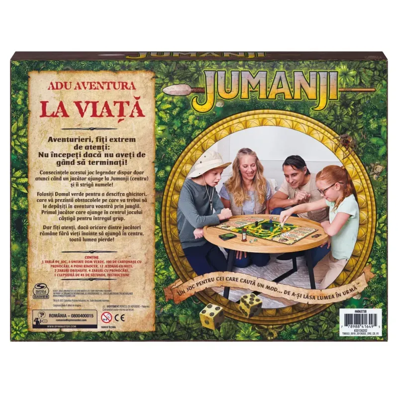 Jucarii, Copii si Bebe - Jucarii si jocuri - Jocuri si puzzle - Jocuri de societate - Joc jumanji in limba romana - new - Infinity.ro
