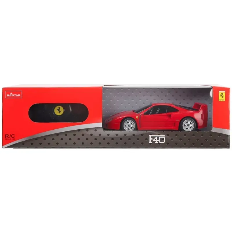 Jucarii, Copii si Bebe - Jucarii si jocuri - Vehicule si jucarii cu telecomanda - Masinute - Masina cu telecomanda ferrari f40 cu scara 1 la 24 - Infinity.ro