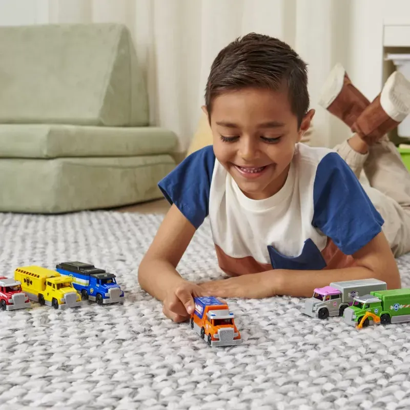 Jucarii, Copii si Bebe - Jucarii si jocuri - Vehicule si jucarii cu telecomanda - Utilaje constructie de jucarie - Patrula catelusilor vehicule metalice camion zuma - Infinity.ro