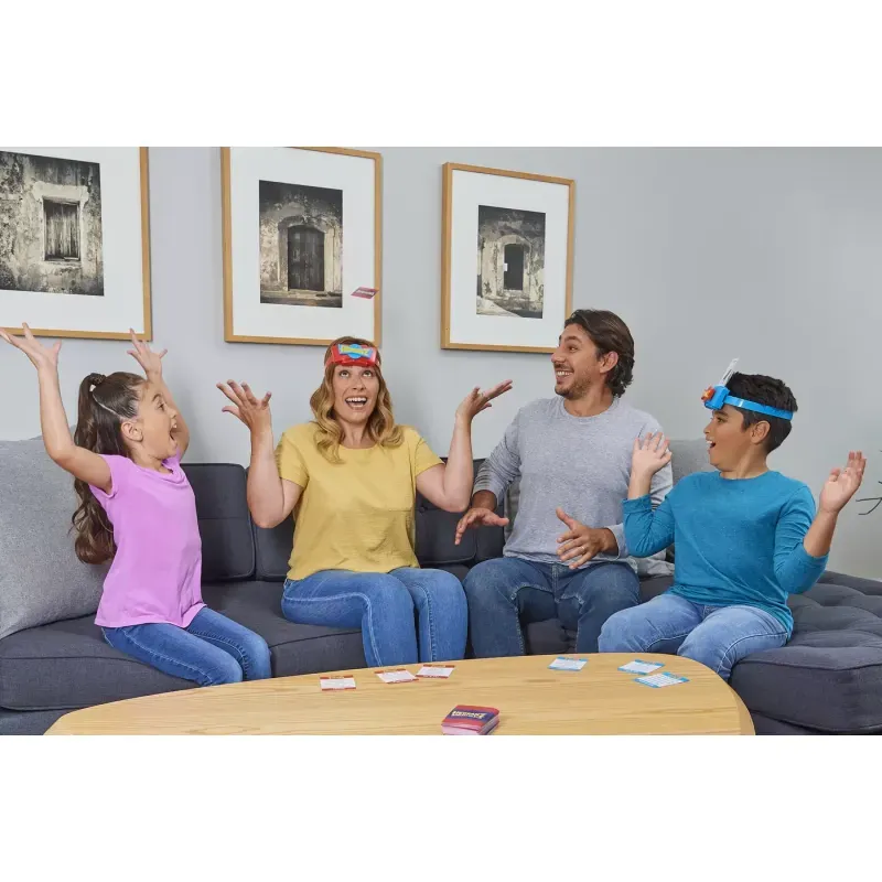 Jucarii, Copii si Bebe - Jucarii si jocuri - Jocuri si puzzle - Jocuri de societate - Joc hedbanz blastoff - Infinity.ro