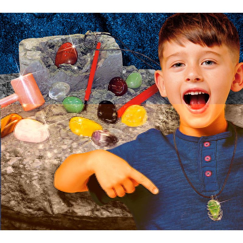 Jucarii, Copii si Bebe - Jucarii si jocuri - Jucarii & jocuri educative - Jocuri si jucarii educative - Experimentele micului geniu - Colier cu piatra pretioasa - Infinity.ro