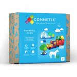 Jucarii, Copii si Bebe - Jucarii si jocuri - Seturi de constructie si cuburi - Seturi de constructie - Magnetic Tiles Set constructie magnetic, 24 piese masinute - Infinity.ro