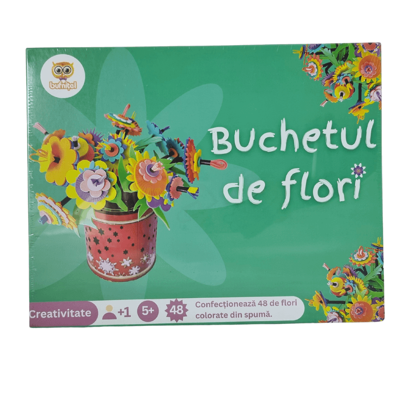 Jucarii, Copii si Bebe - Jucarii si jocuri - Jucarii & jocuri educative - Jocuri si jucarii educative - Set de creatie - Buchetul de flori - Infinity.ro
