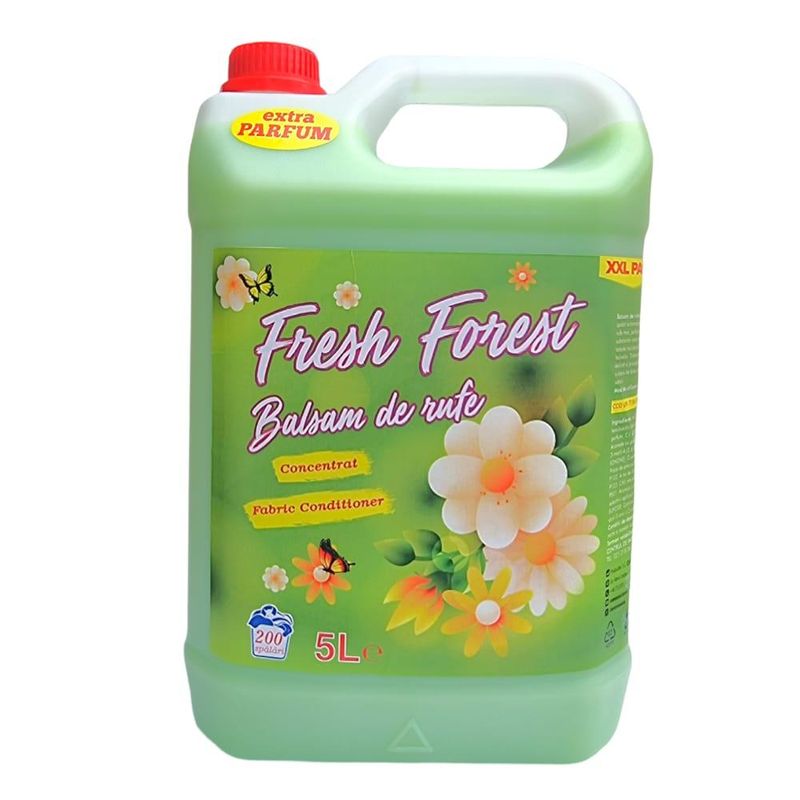 Market - Spalare si intretinere rufe - Produse intretinere textile - Balsam rufe - Balsam de rufe Cloret Fresh Forest, 200 de spalari, 5 L - Infinity.ro