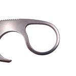 Sport si Outdoor - Camping - Cutite, bricege si accesorii - Cutite si bricege - Cutit tactic de vanatoare IdeallStore®, Broken Spirit, 8 cm, argintiu, teaca cu lant inclusa - Infinity.ro