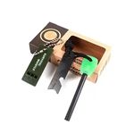 Sport si Outdoor - Camping - Accesorii camping si drumetii - Set Amnar pentru camping si Fluier IdeallStore®, Ultimate Survival, otel inoxidabil, 11 cm - Infinity.ro