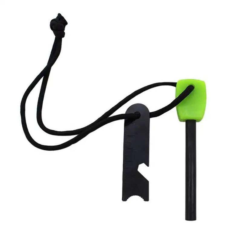 Sport si Outdoor - Camping - Accesorii camping si drumetii - Set Amnar pentru camping si Fluier IdeallStore®, Ultimate Survival, otel inoxidabil, 11 cm - Infinity.ro