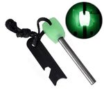 Sport si Outdoor - Camping - Accesorii camping si drumetii - Set Amnar pentru camping si Fluier IdeallStore®, Ultimate Survival, otel inoxidabil, 11 cm - Infinity.ro