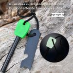 Sport si Outdoor - Camping - Accesorii camping si drumetii - Set Amnar pentru camping si Fluier IdeallStore®, Ultimate Survival, otel inoxidabil, 11 cm - Infinity.ro