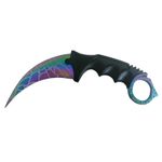 Sport si Outdoor - Sporturi de contact - Produse autoaparare - Set Box autoaparare si Cutit Karambit, 18.5 cm IdeallStore® , otel inoxidabil - Infinity.ro