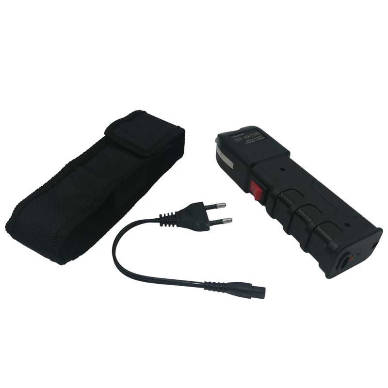 Sport si Outdoor - Sporturi de contact - Produse autoaparare - Set autoaparare IdeallStore®, Electrosoc cu laser, lanterna si Electrosoc multifunctional 928 - Infinity.ro