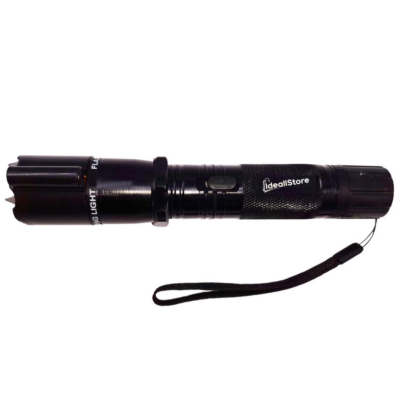 Sport si Outdoor - Sporturi de contact - Produse autoaparare - Set autoaparare IdeallStore®, Electrosoc cu laser, lanterna si Electrosoc multifunctional 928 - Infinity.ro