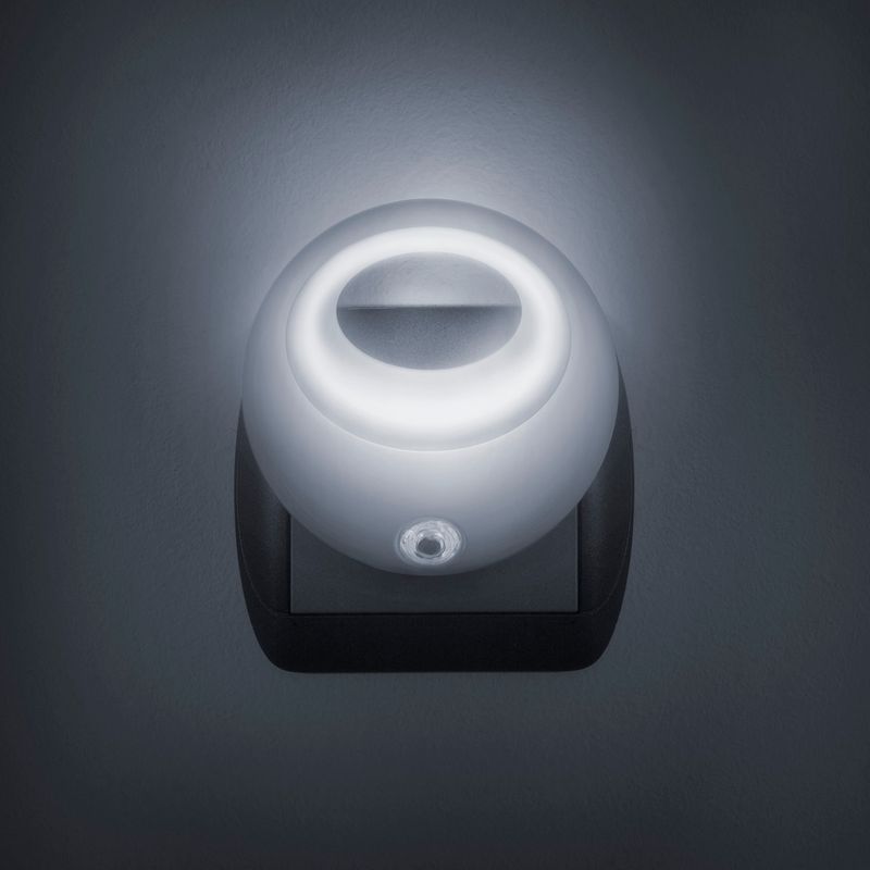 Casa si Gradina - Corpuri si surse de iluminat - Veioze si lampi - Lampi de veghe - Lampa De Veghe Cu Led Si Senzor De Lumina, Alb - Infinity.ro