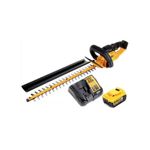 Casa si Gradina - Gradinarit si plante - Unelte gradinarit - Foarfeci gradinarit - DeWALT - Masina de tuns gard viu cu acumulator 18V, 1x5.0Ah, lama 55cm [DCM563P1-QW] - Infinity.ro