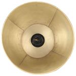 Casa si Gradina - Corpuri si surse de iluminat - Veioze si lampi - Lampi de veghe - Lampa de podea, alama, lemn masiv de mango, E27 - Infinity.ro