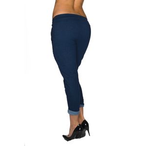 Pantaloni lungi casual model statement cu rupturi