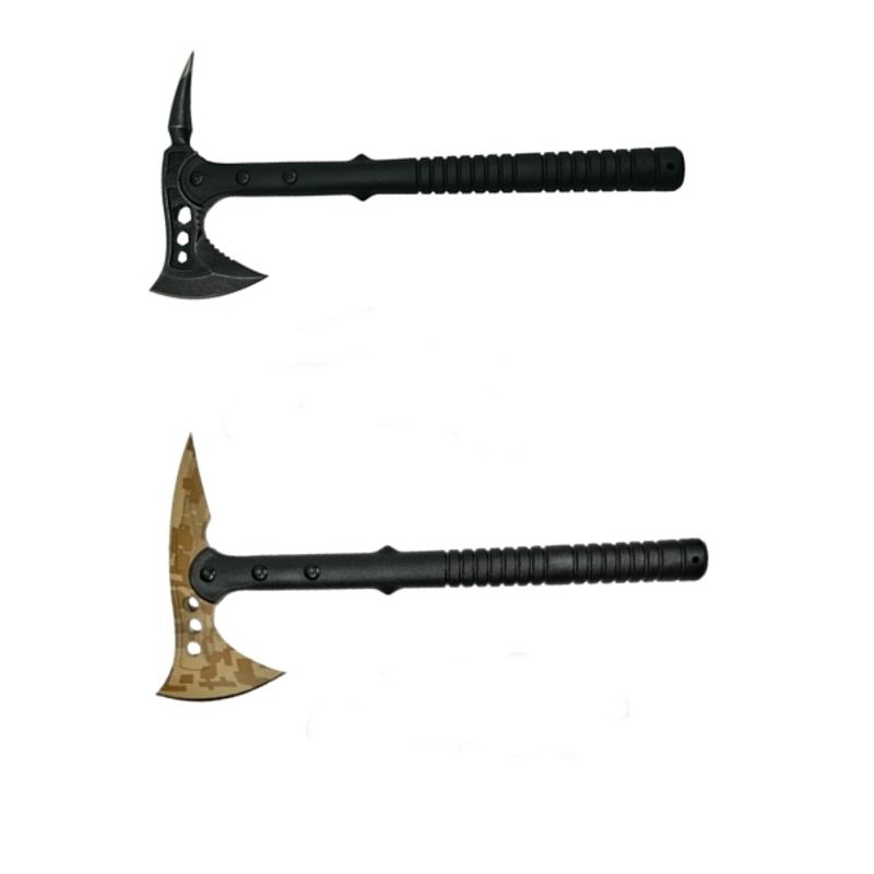 Sport si Outdoor - Camping - Cutite, bricege si accesorii - Cutite si bricege - Set Topor Survivor Desert si Topor Survivor Sting Fall IdeallStore® 39 cm , teaca inclusa - Infinity.ro